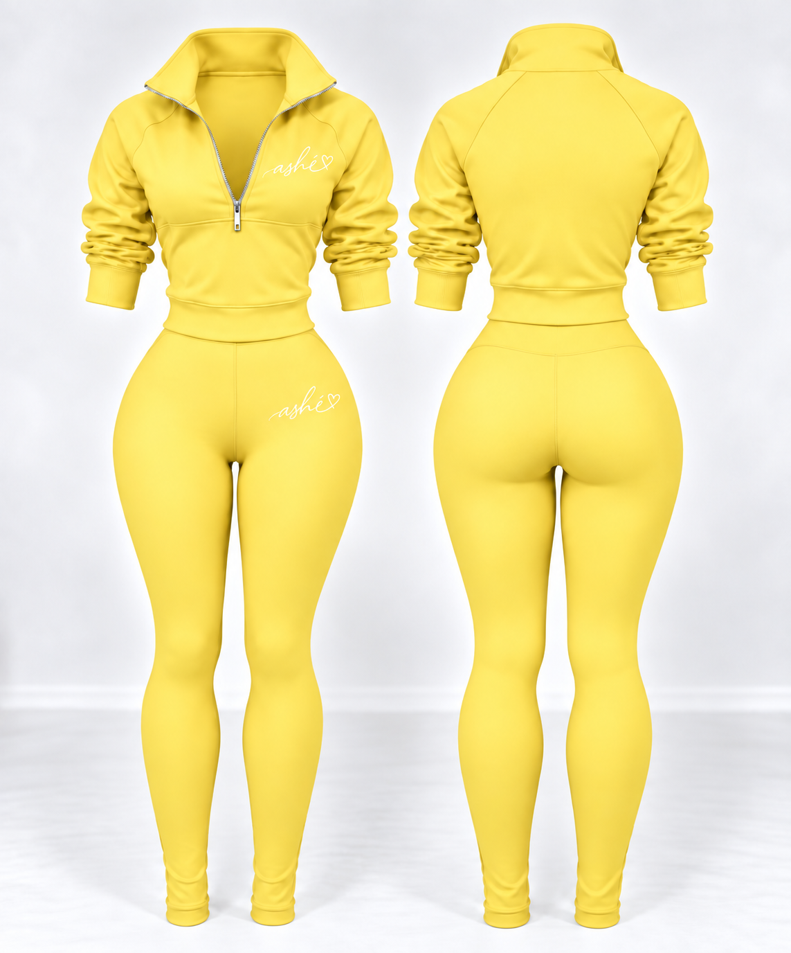 ASHÉ ZIP GIRL SET 🎀