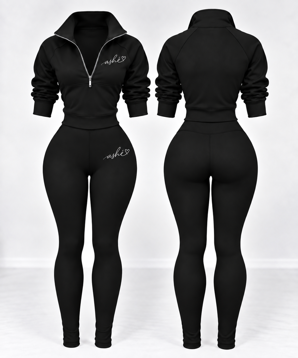 ASHÉ ZIP GIRL SET 🎀