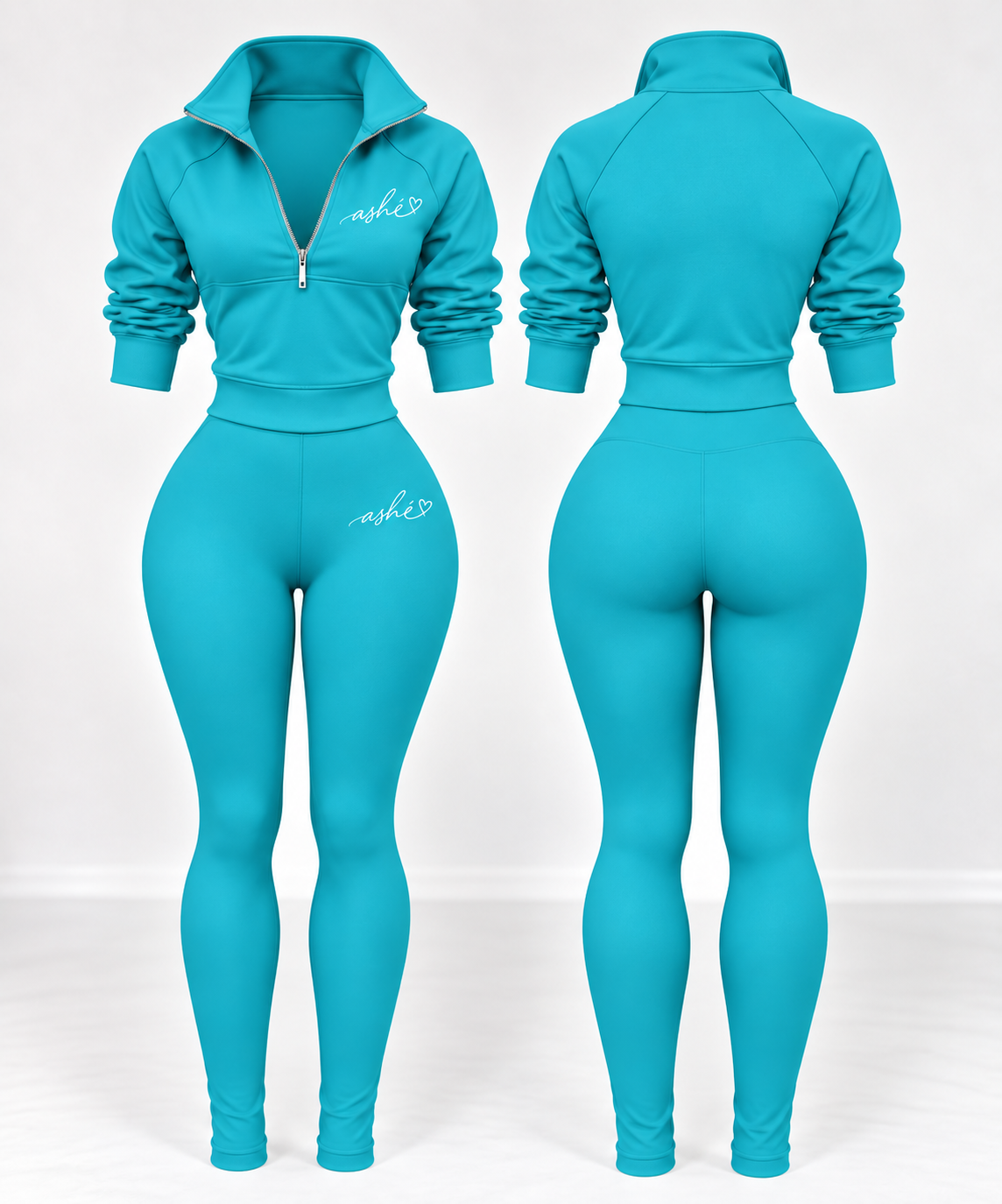 ASHÉ ZIP GIRL SET 🎀